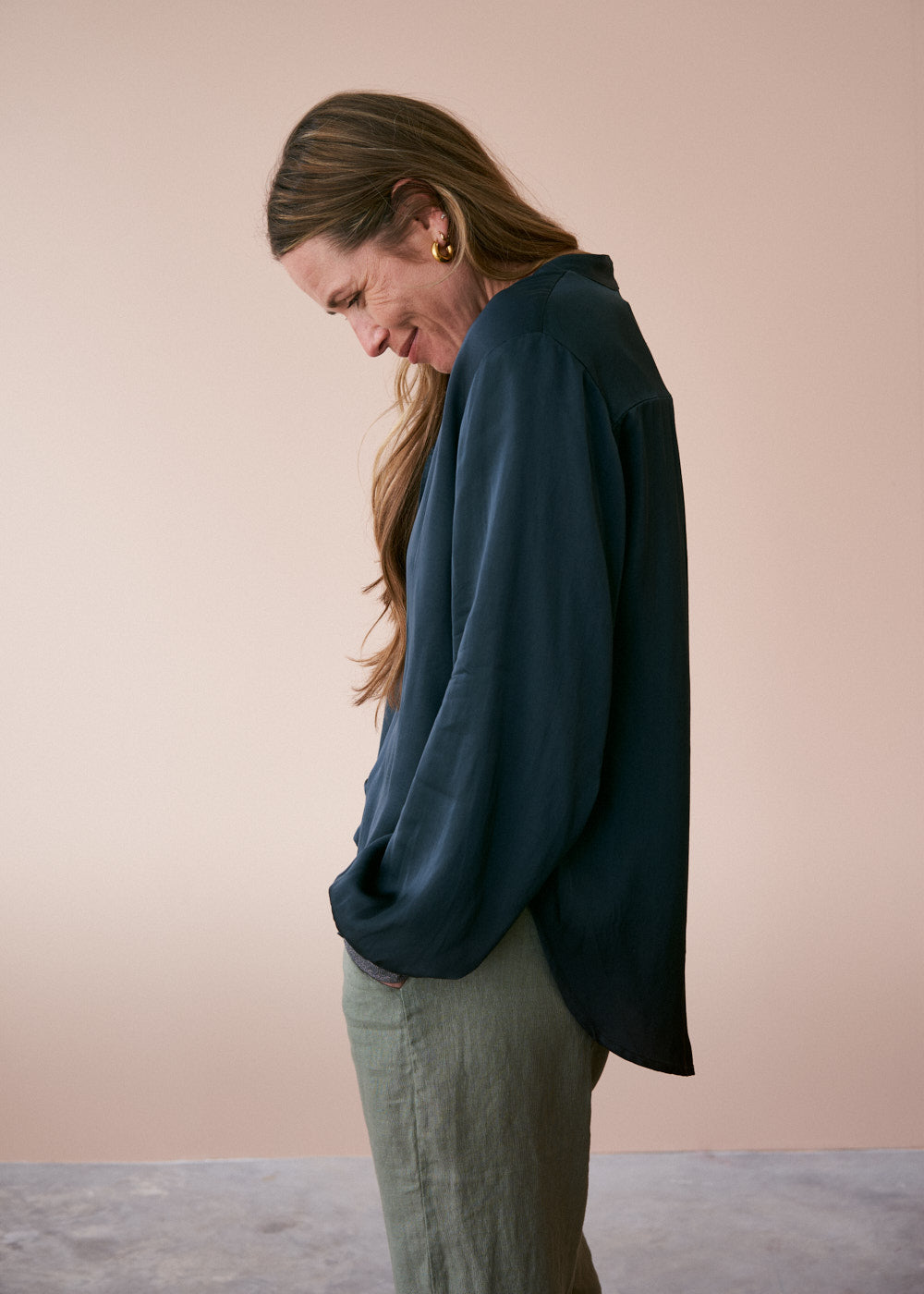 MAVIS SATIN TOP