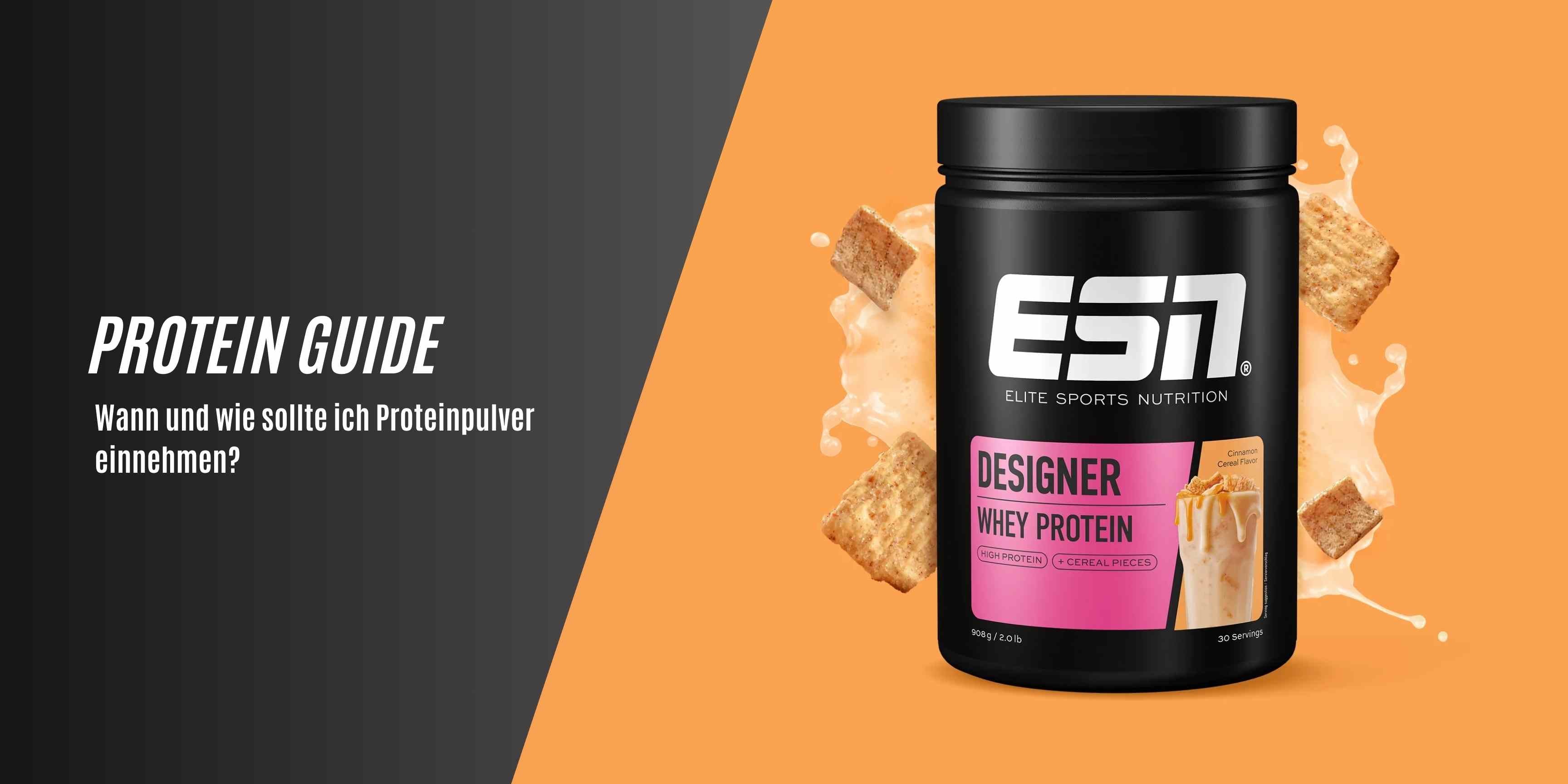 Wann und wie sollte ich Proteinpulver einnehmen?
