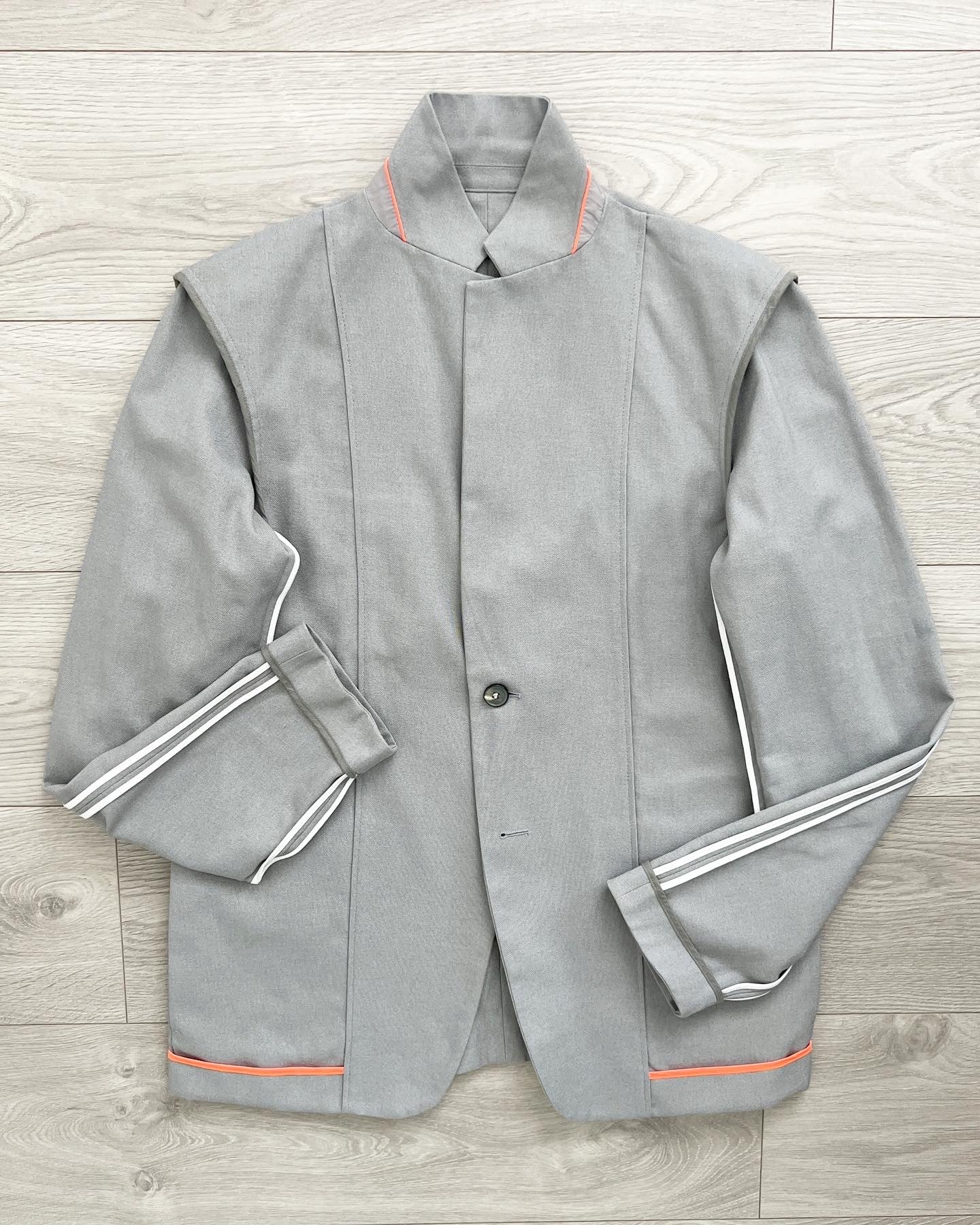 image of Jil Sander SS2014 Reversible Technical Tailored Jacket - Size M