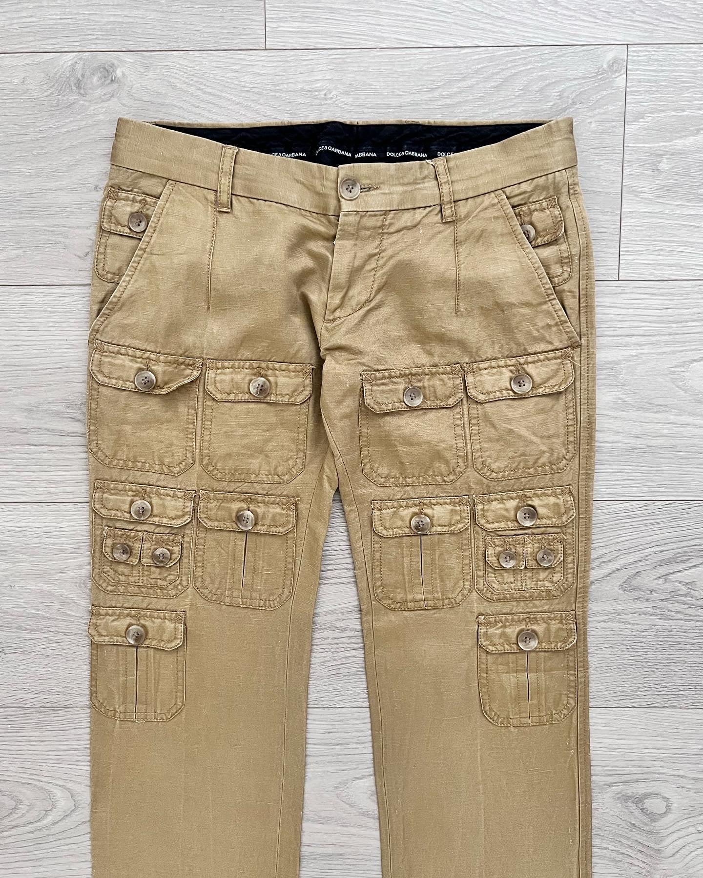 Dolce & Gabbana SS2008 Multipocket Cargo Pants - Size 28 – NDWC0 Shop