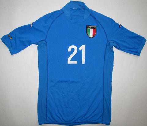 2002 Italy World Cup football shirt