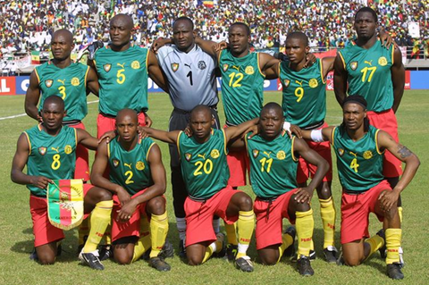 Cameroon football team 2002