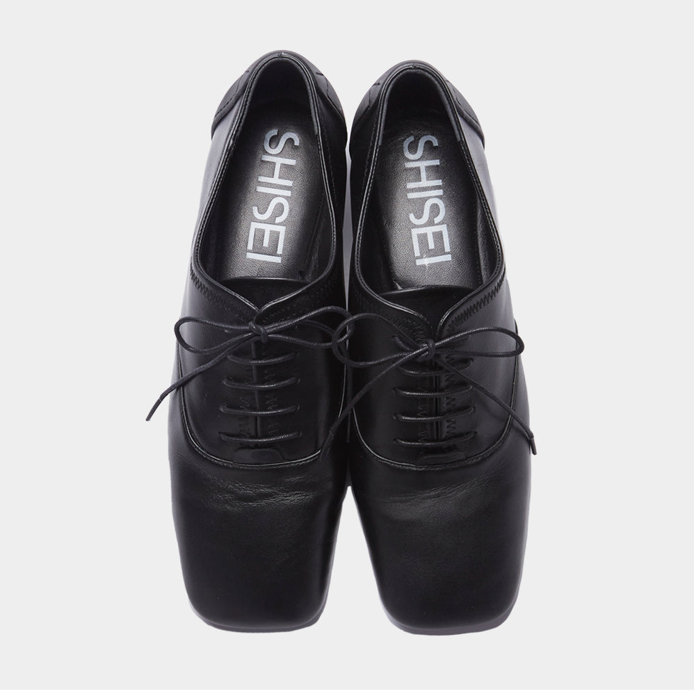 CHISEL TOE SLIPON / BLACK