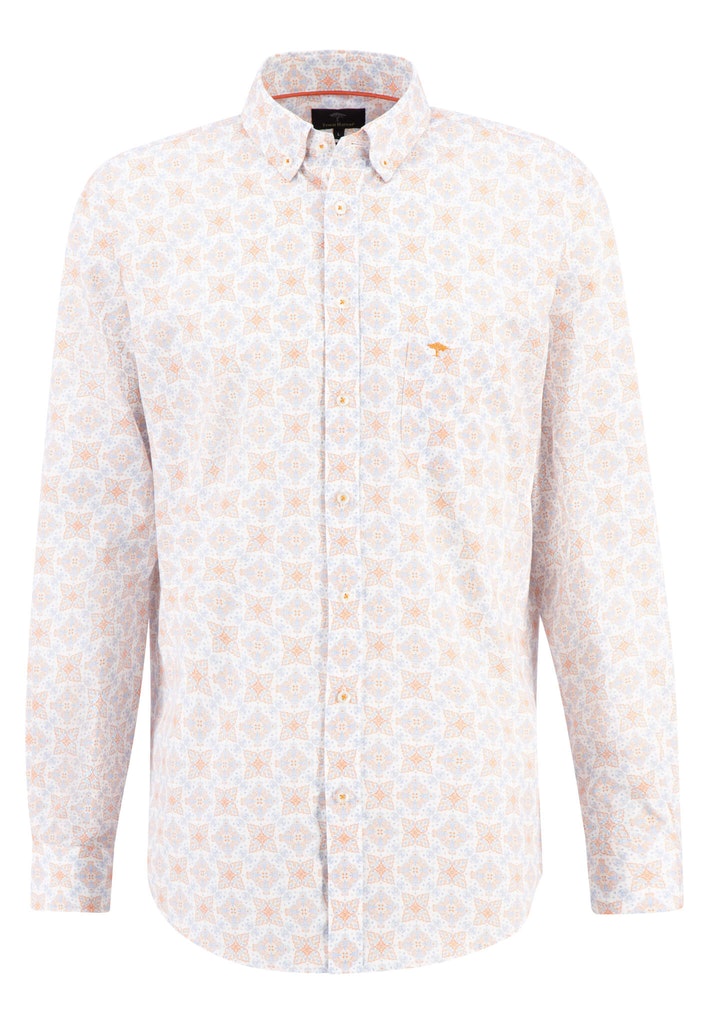 Fynch Hatton Casual Flower Print Shirt - Mens Shirts: O&C Butcher