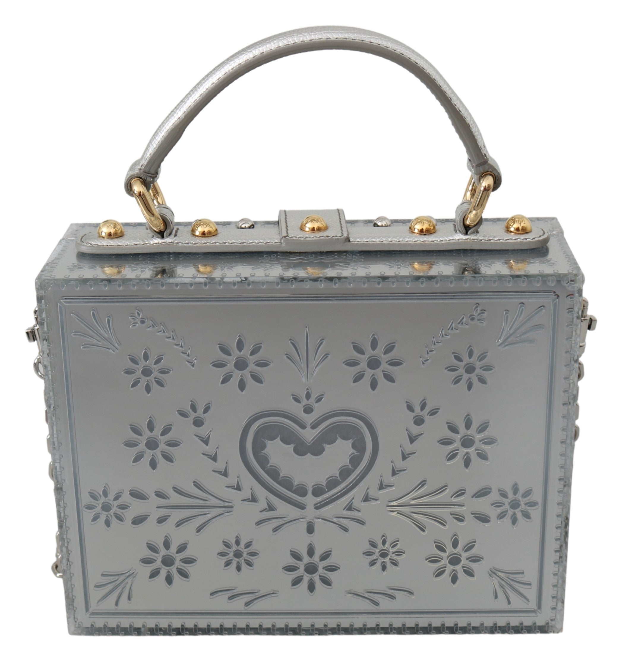 silver box purse