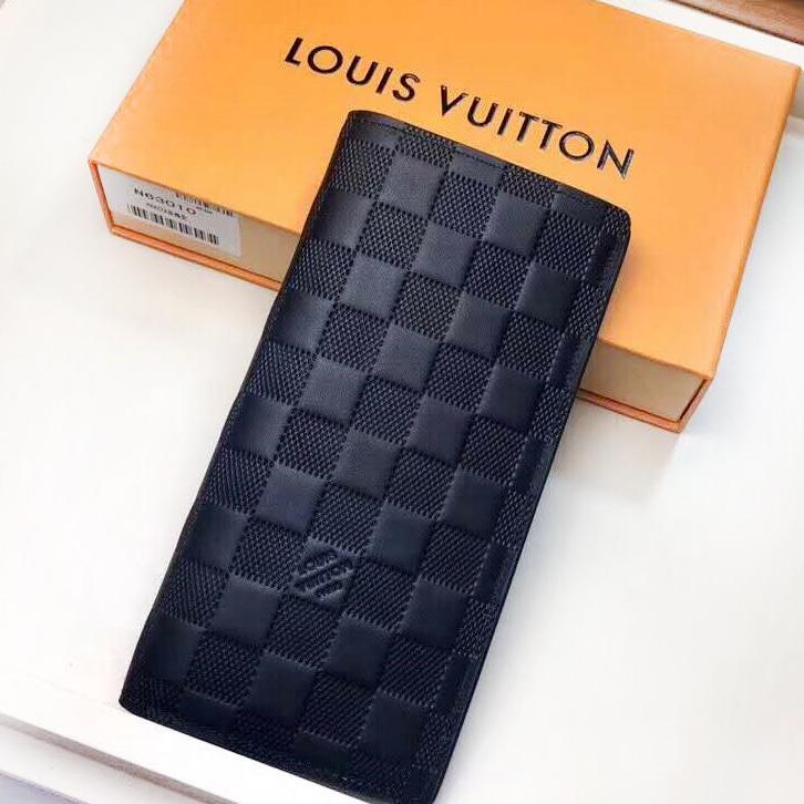 Louis Vuitton LV Men Women Stylish Leather Wallet Purse