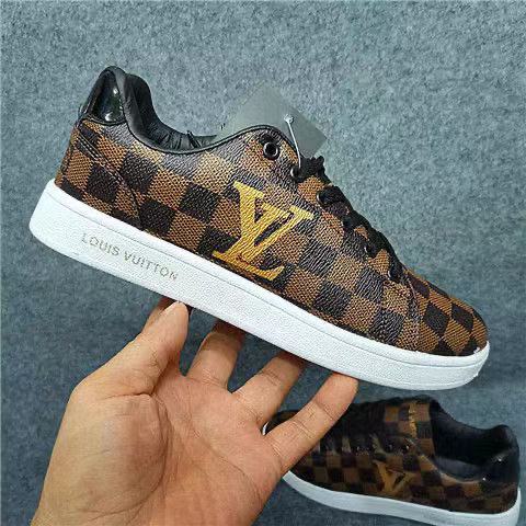 Louis Vuitton LV sneakers all-match casual shoes men and women f