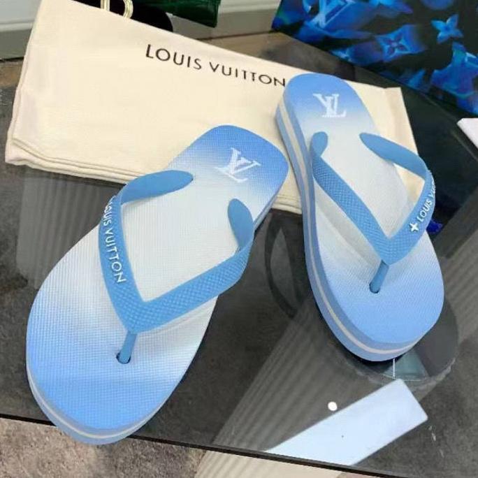 LV Louis Vuitton Summer Slippers Women's Beach Sandals Coupl