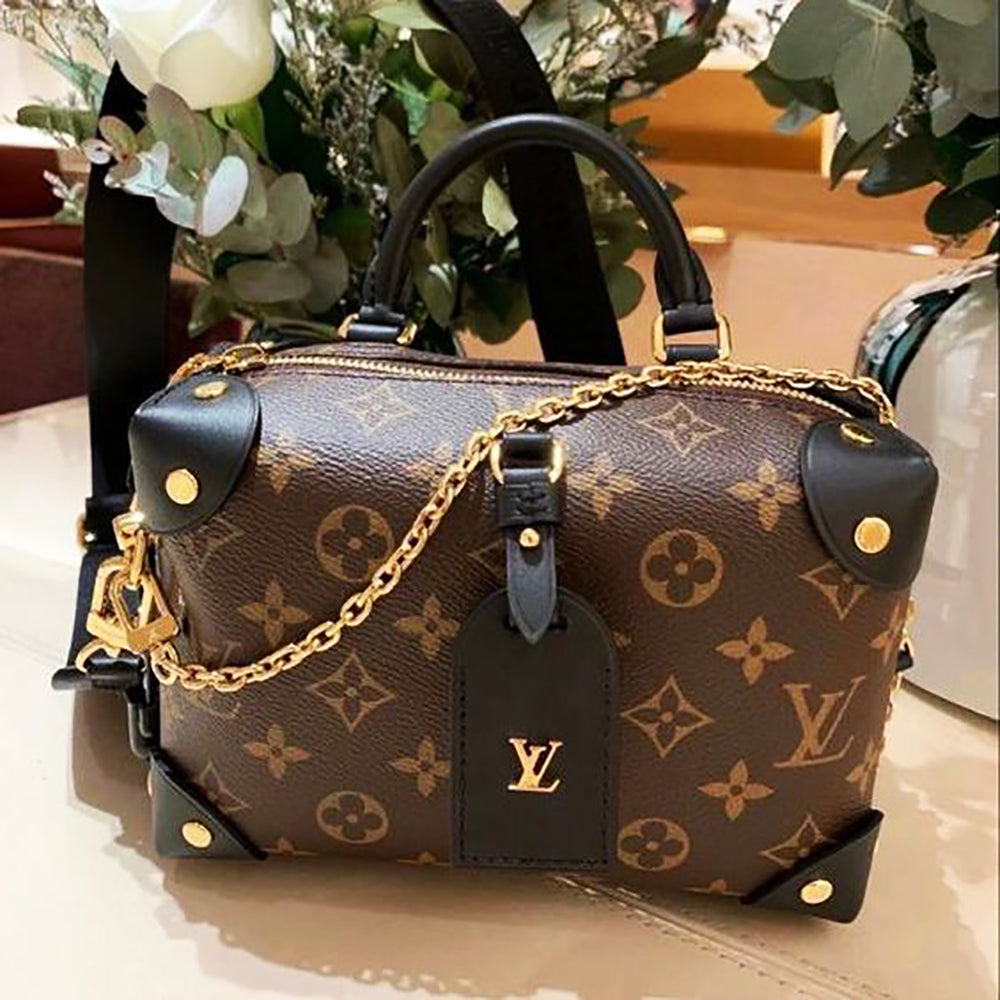 LV Louis vuitton classic hot sale letter printing stitching color