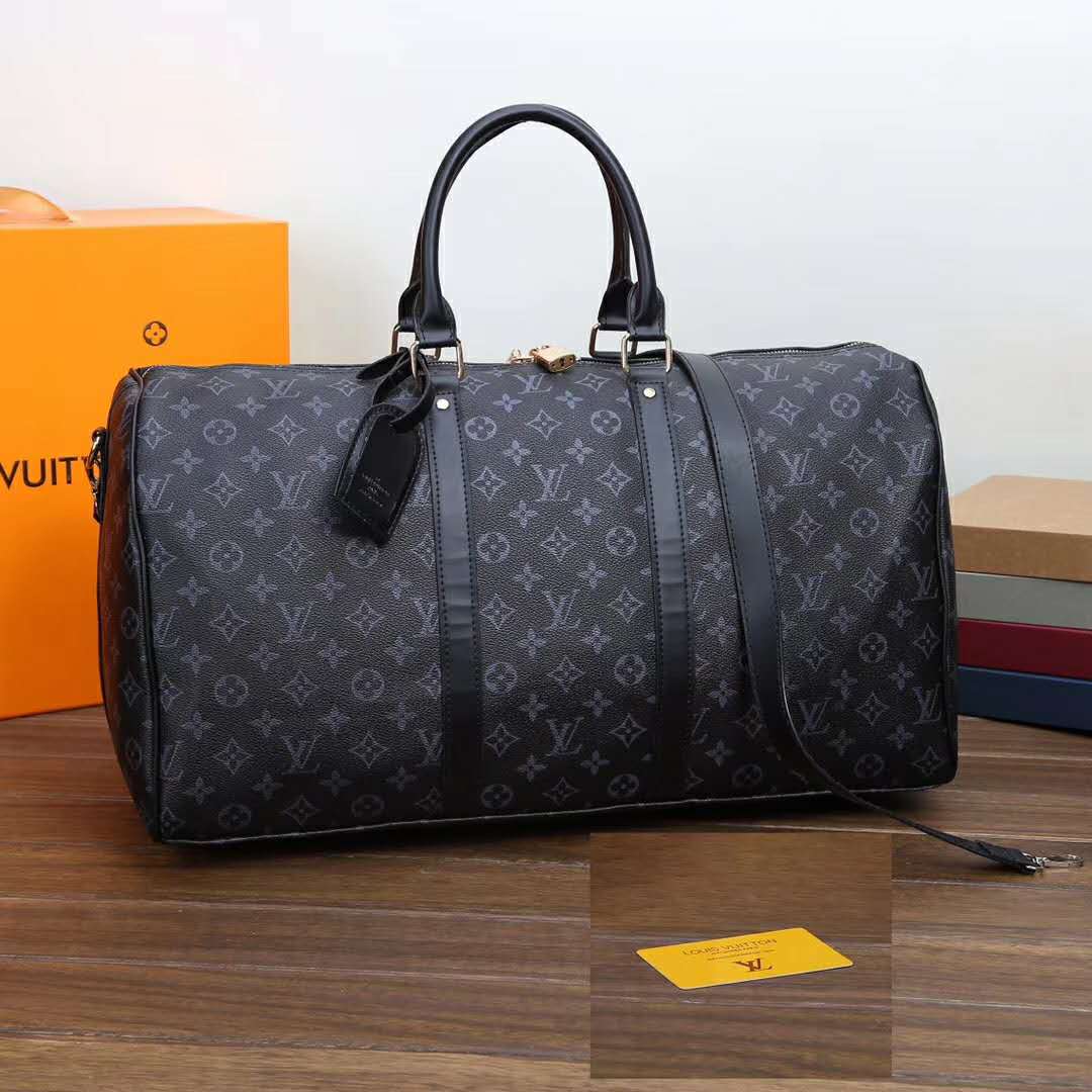 LV Louis Vuitton classic large-capacity colorblock travel bag duffel bag handbag shoulder bag