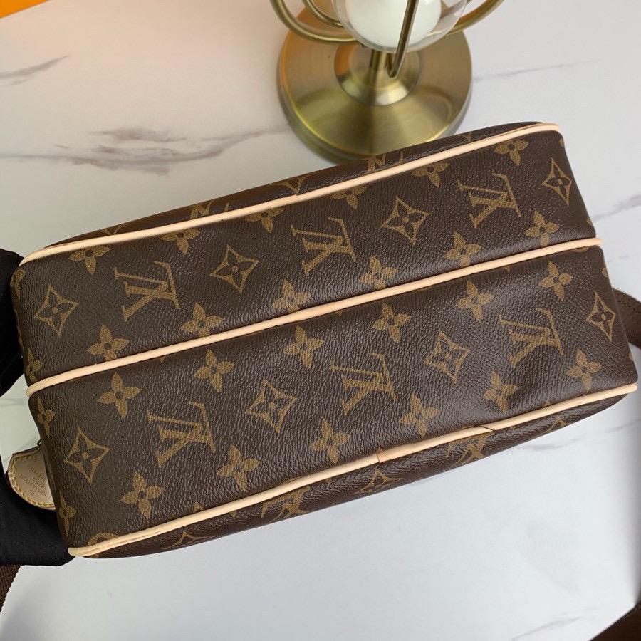 LV Louis Vuitton high-quality canvas shoulder bag