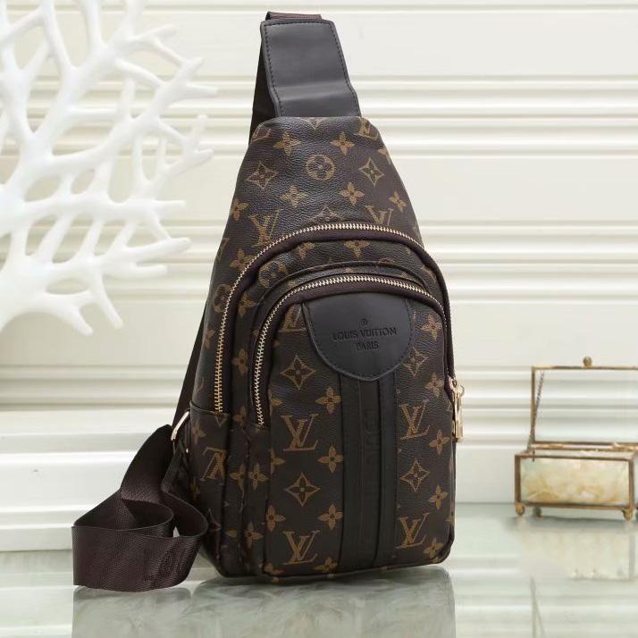 Louis Vuitton letter printing fashion casual waist bag chest bag