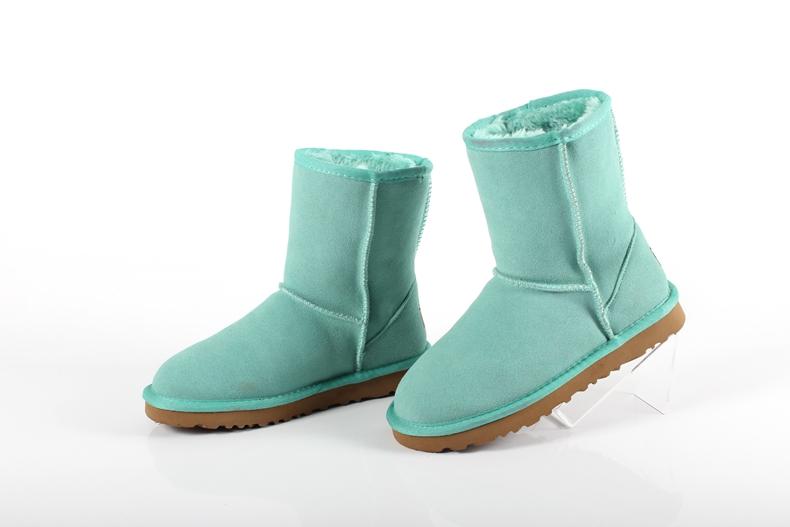 UGG autumn and winter new snow boots classic in tube solid color