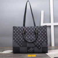 LV Louis vuitton classic hot sale letter printing stitching color