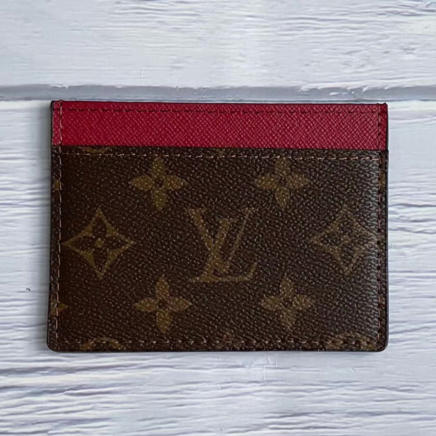 LV Louis Vuitton New Product Printed Letter Card Case Key Bag #2