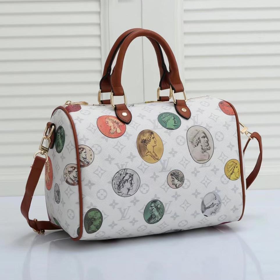 LV Louis vuitton printed large-capacity portable shoulder bag