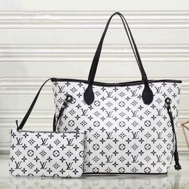 LV Louis Vuitton Fashion Hot Sale Women Leather Handbag Tote Sho