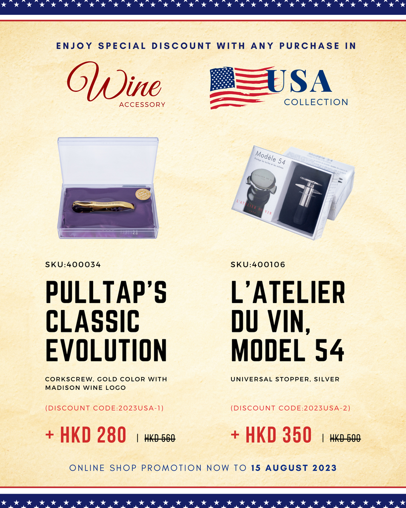 Enjoy special discount with any purchase in USA Collection