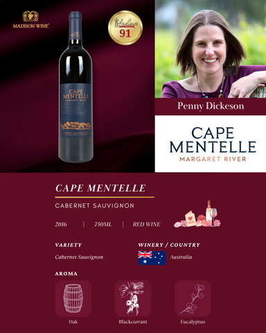 Cape Mentelle Cabernet Sauvignon, 2016, 750ML  西澳州 曼達岬酒莊赤霞珠紅葡萄酒