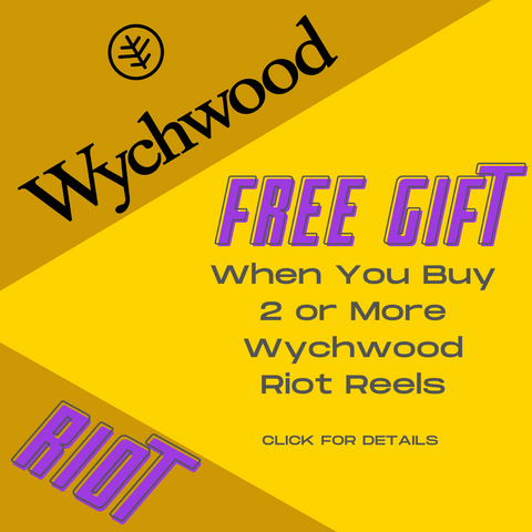 Wychwood riot reels free gift offer