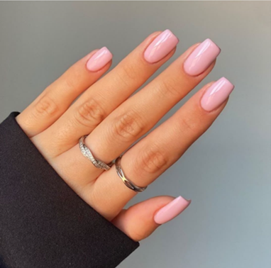 White Gel Extension Nails with Clear Crystals | Gel nail extensions, Nail  extensions, White nail designs