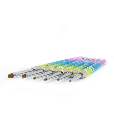 Nail Art Brushes  Acrylic & Gel Nail Brushes – Glitterbels