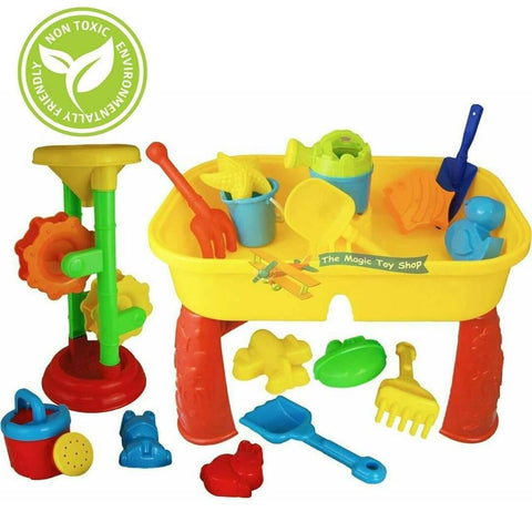 Sand and Water Table & Mill Play Set