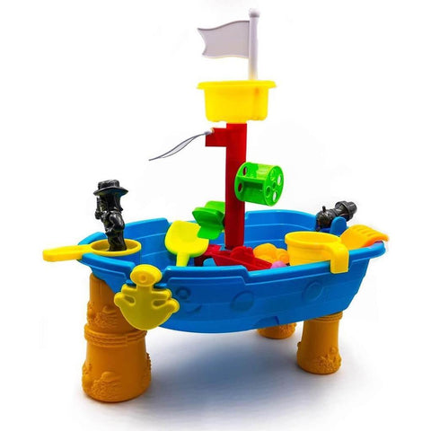 Pirate Ship Boat Sand and Water Table Play Set