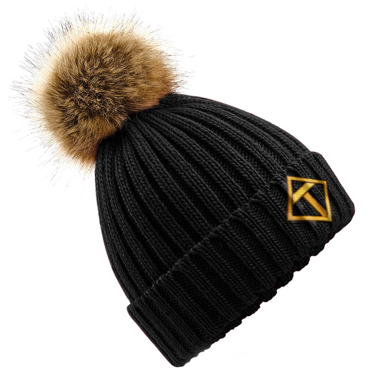 Black Bobble Hat - Tikiboo product image