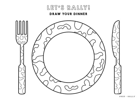 coloring pages for picky eaters