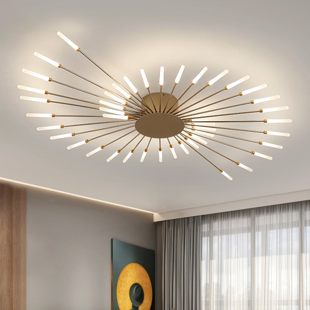 cluster flush mount lighting