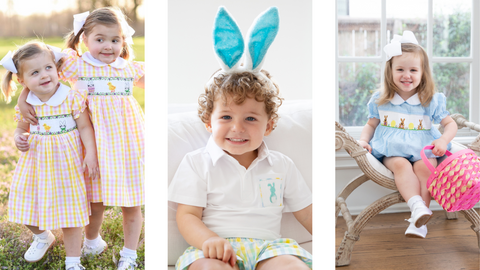 children dresses in Ann + Reeves Easter outfits