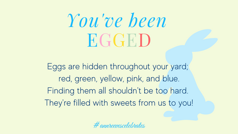 Easter egg poem