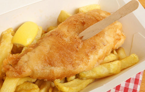 fish and chips packaging