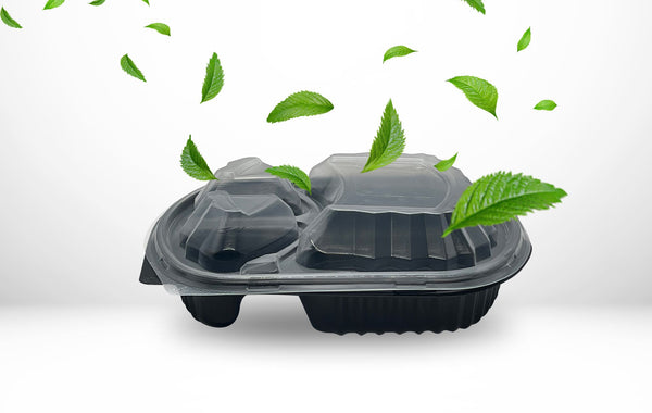 Sustainable Eco-Friendly Takeaway Microwavable Containers