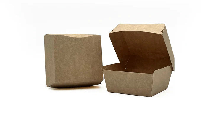 Cardboard burger box