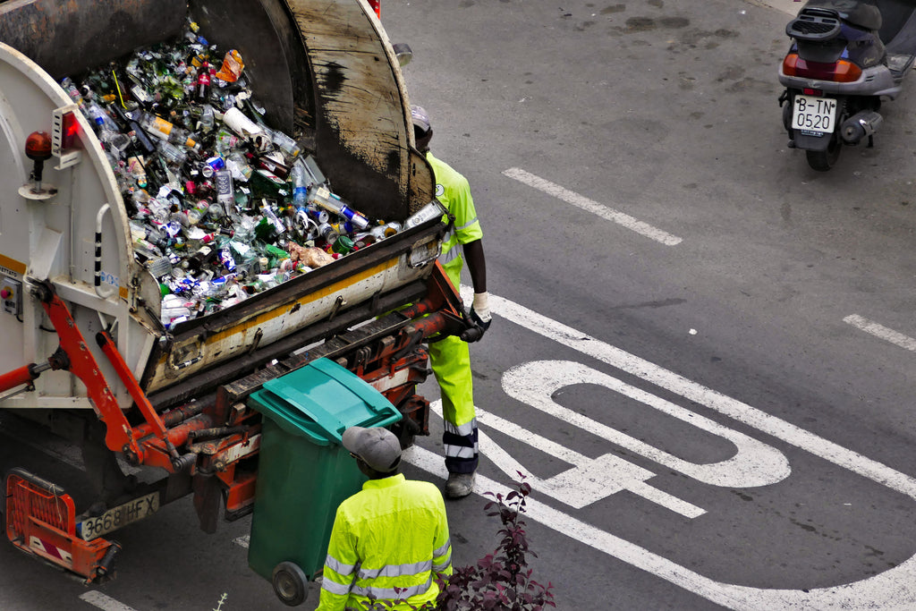 Disposing of takeaway packaging by general waste