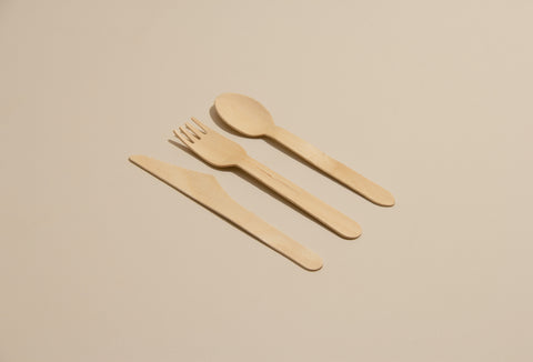 Eco friendly wooden spoon