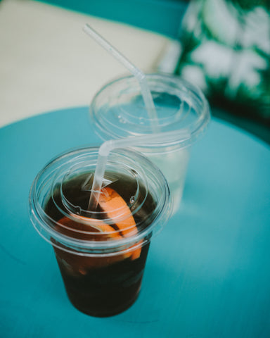 Transparent takeaway packaging