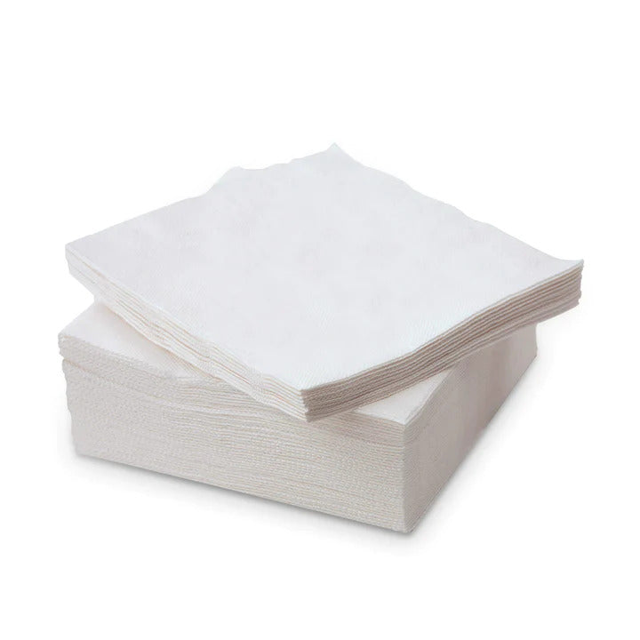 White napkins