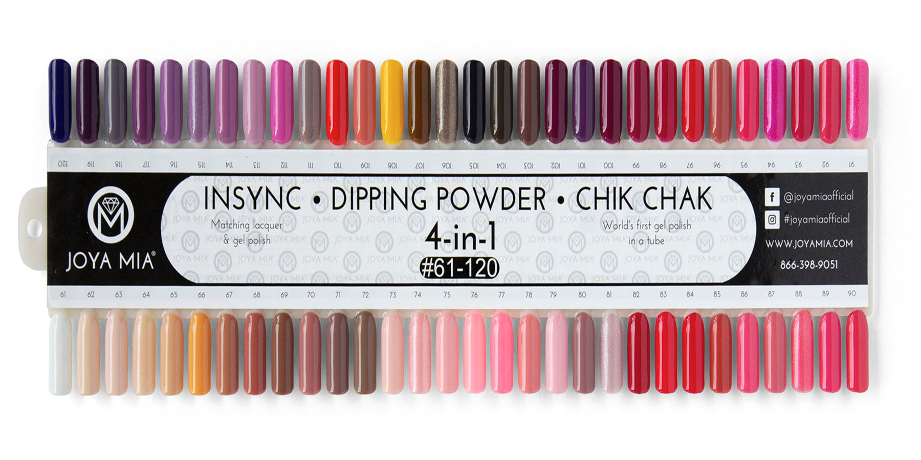 Joya Dipping Powder Color Chart