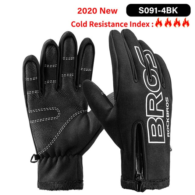 windproof bike gloves