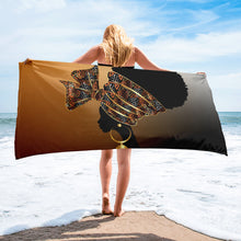 Load image into Gallery viewer, EXCLUSIVE African Queen Towel A - FAST UK DELIVERY
