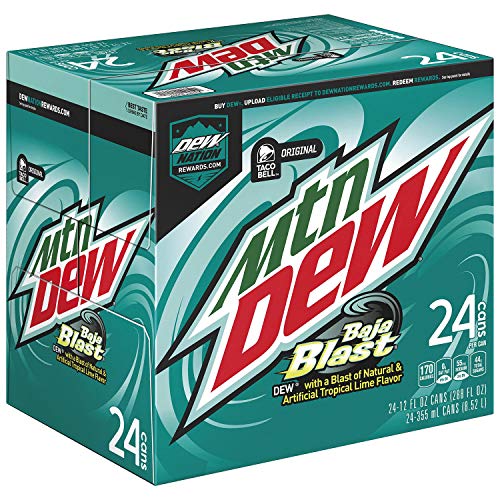 mountain dew baja blast code