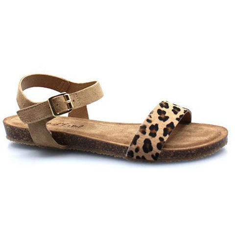 Cap dEstel sandaler | Sandaler til damer i skind ruskindssåler – Skolageret