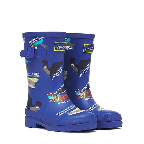 Klimatiske bjerge Elektrisk Regnfuld Joules gummistøvler | Kvalitets gummistøvler til hele familien – Skolageret