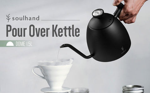 Pour Over Kettle w/ Built-in Thermometer – Lineage