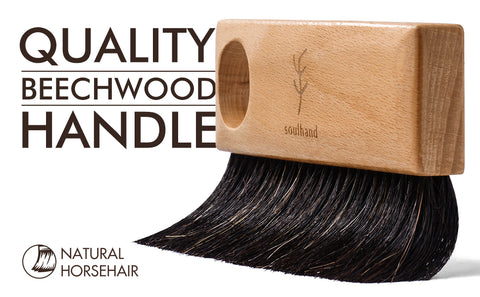 Soulhand Coffee Cleaning Brush Coffee Bar Brush Wooden Handle