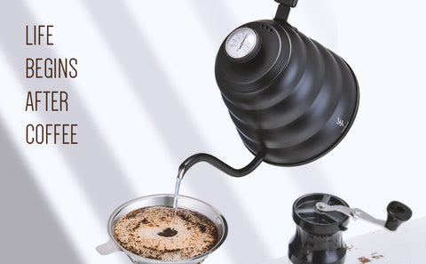 US Only】Soulhand Pour Over Kettle with Thermometer, Gooseneck Kettle –  soulhand