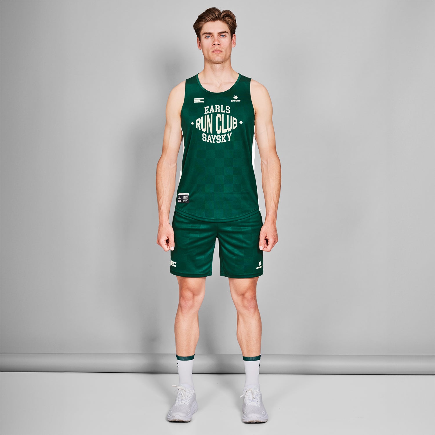 Earls x Saysky singlet SINGLETS ZMRSI13c307 308 GREEN 1